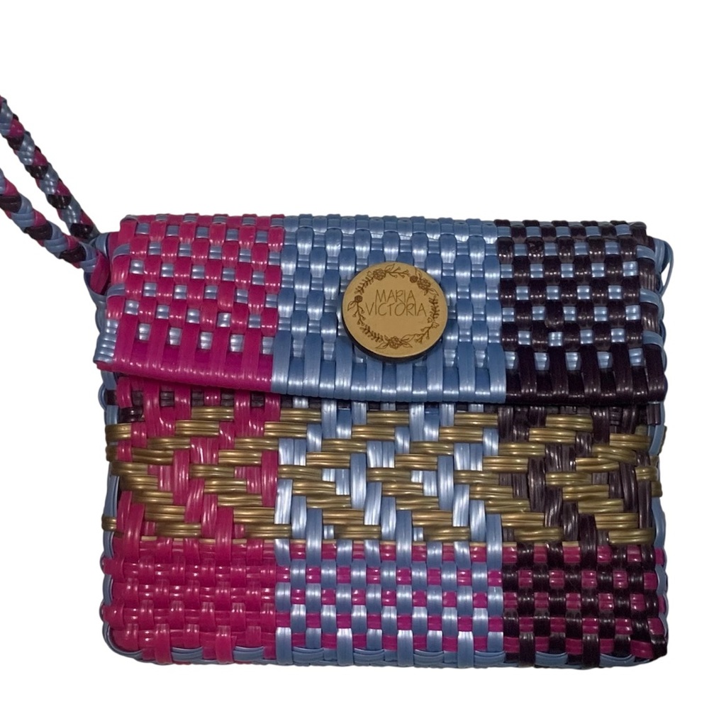 Maria Victoria Multicolor Woven Bag